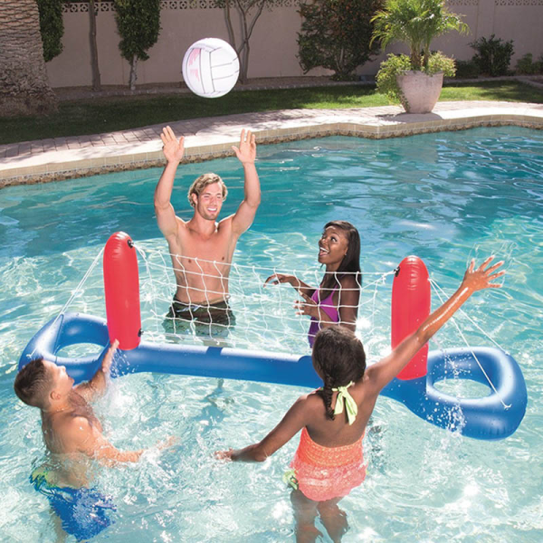 Outdoor Swimming Pool Accessories Inflatable Ring Throwing Ferrule Game Set Floating Pool Toys Beach Fun Summer Water Toy - Image 4