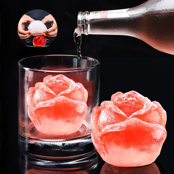 3D Rose Flower Silicone Resin Mold DIY Candle Aromatherapy Soap Ice Cubes Kitchen Chocolate Crafts - Image 2