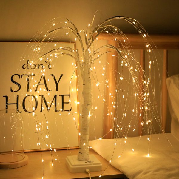 Scene Arrangement Illusion Copper Wire Lights Decorative Night Light - Image 4