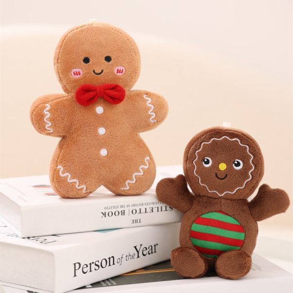 Christmas Gingerbread Man Pillow Christmas Tree Cushion - Image 8