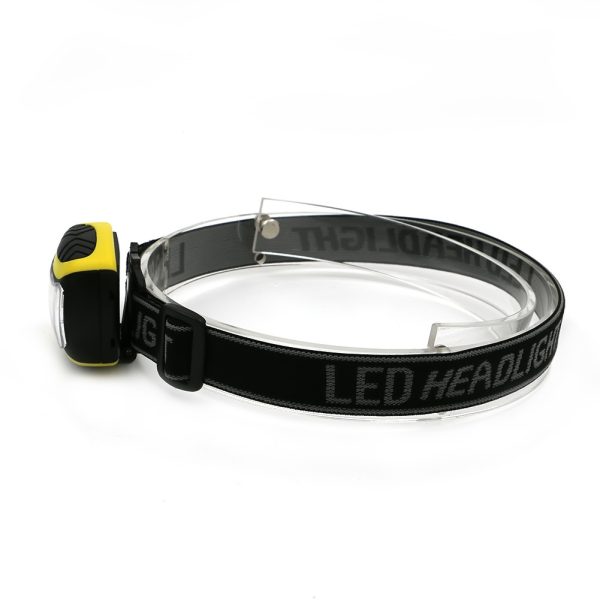 Three-speed Plastic Major Headlamp Outdoor Night Riding Mountaineering Lighting Work Light - Image 5