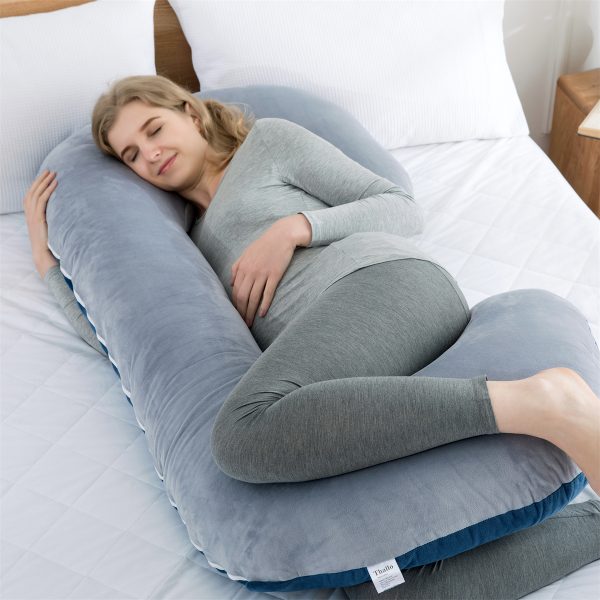 Multi Functional Folding Maternity C Shaped Full Body Sleeping Pillow Pregnancy Body - Image 3