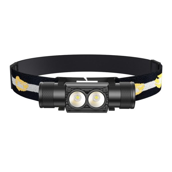 Aluminum Alloy Outdoor Strong Light Super Bright Lithium Battery Type Long Endurance Rechargeable LED Head Lamp - Image 4