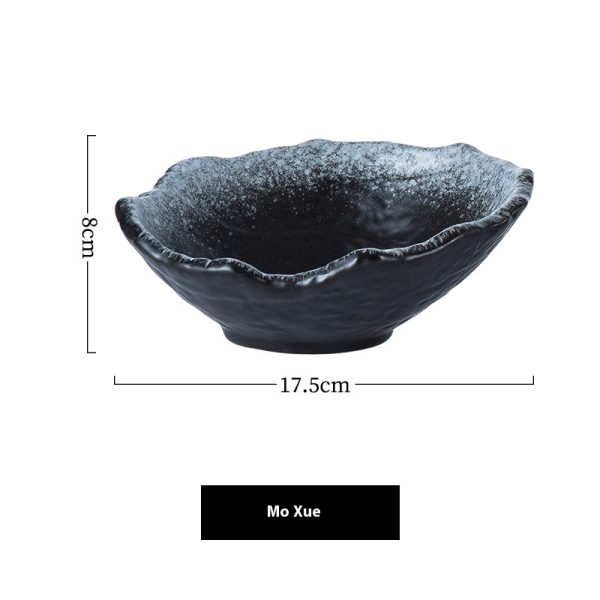 Creative Irregular Ceramic Bowl Fruit Salad Bowl - Image 4