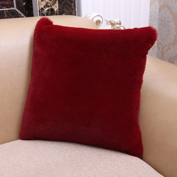 Home Short Hair Throw Pillow Cover - Image 5