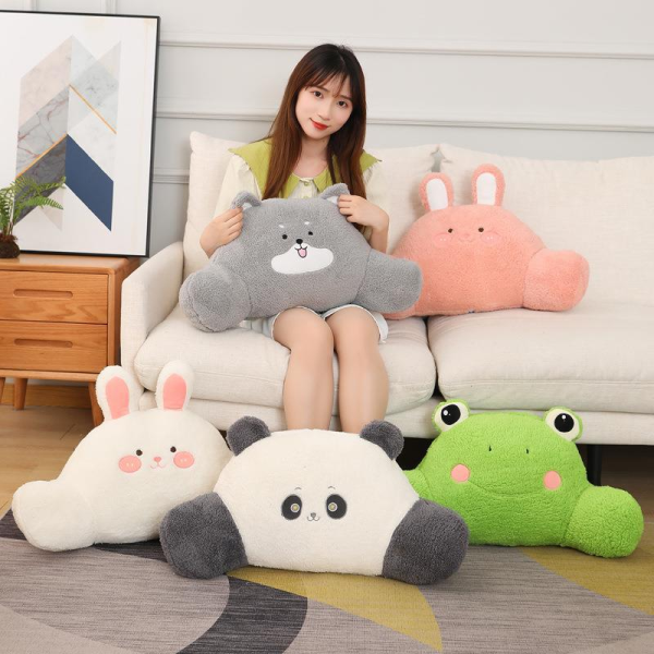 Home Cartoon Animal Modeling Plush Pillow - Image 4