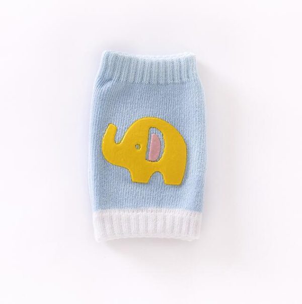Cartoon Two-color Dispensing Terry Baby Toddler Crawling Kneecap - Image 10