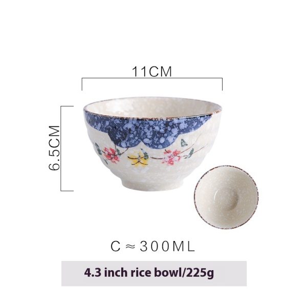 Ceramic Bowl Creative Household Rice Bowl - Image 4