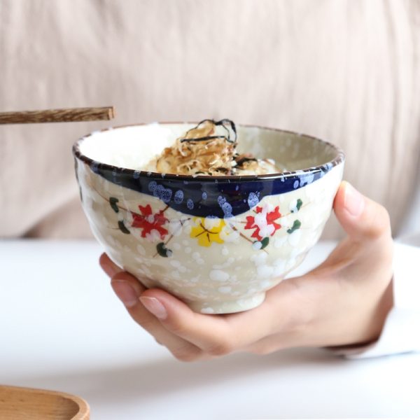 Ceramic Bowl Creative Household Rice Bowl - Image 3