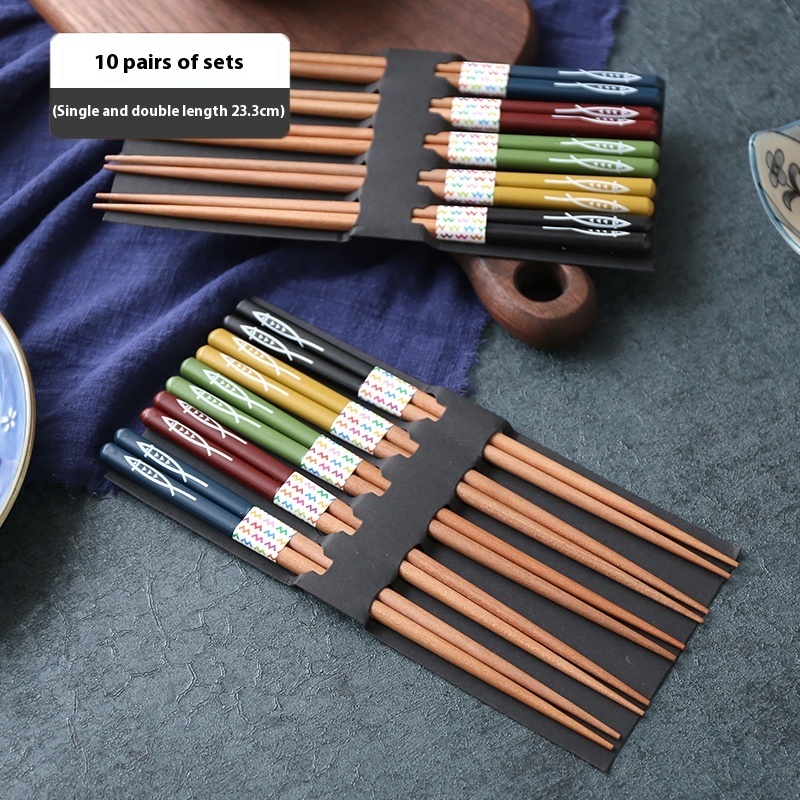 Household Chopsticks For One Person, Chestnut Chopsticks