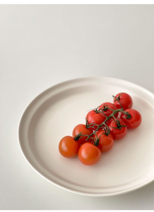 Simple Matte High-end Tableware Ceramic Plate - Image 7