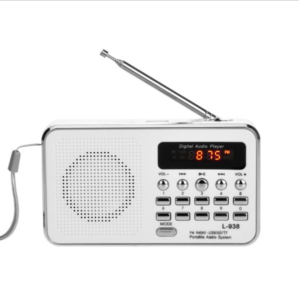 Multi-function card radio portable memory MP3 music player small speaker - Image 7