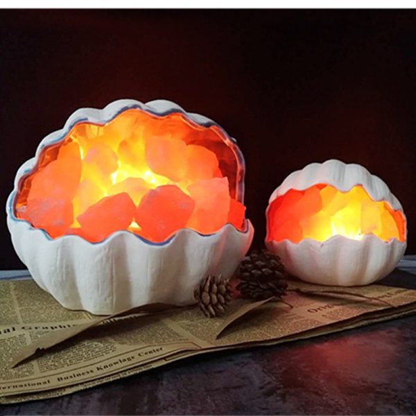 Himalayan crystal salt lamp night light - Image 5