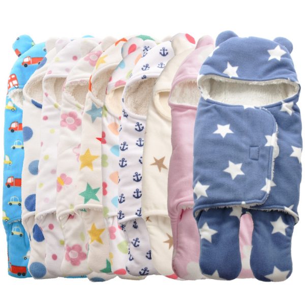 Newborn blanket sleeping bag - Image 4