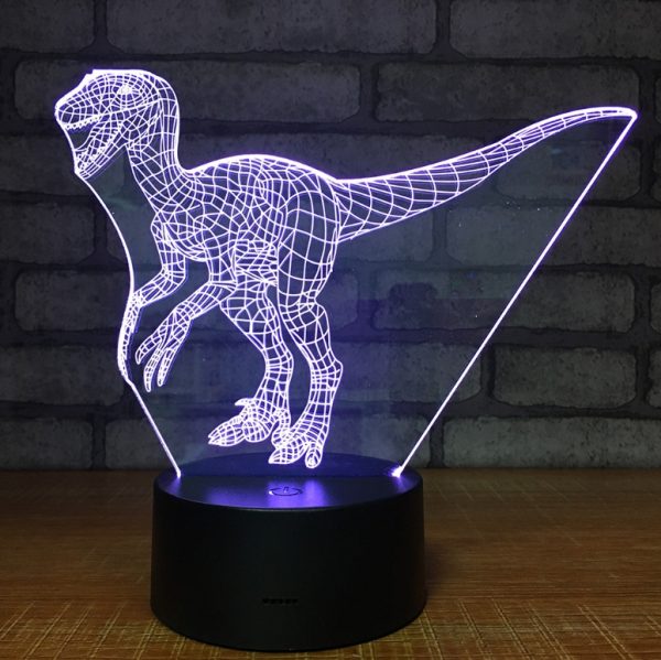 Electronic products led creative gift table lamp plug-in cartoon 3d night light bedroom atmosphere lamp - Image 7