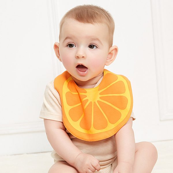 Baby Saliva Towel Baby Fruit Double Newborn Bib Pocket Cotton - Image 2