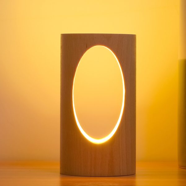 Solid wood LED reading lamp - Image 4