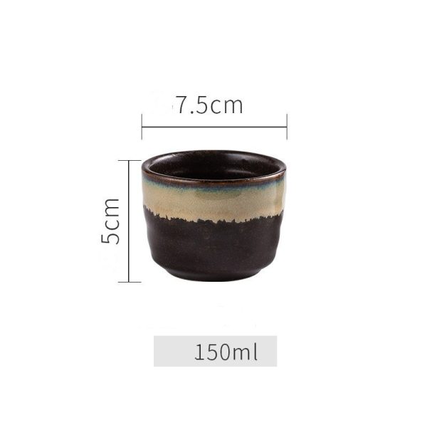 Japanese creative tea cup short teacup tall teacup - Image 4