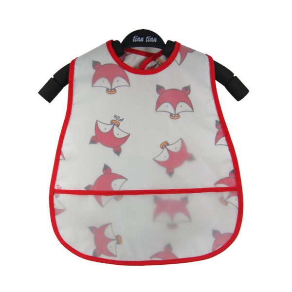 Baby eating bib girl baby waterproof children male painting apron - Image 7