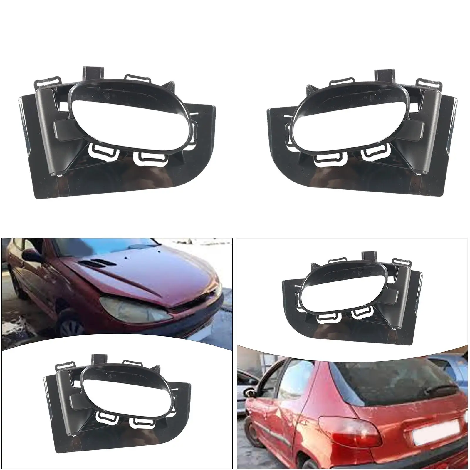 Front Interior Door Handle Replace Parts for Peugeot 206 1998-2006