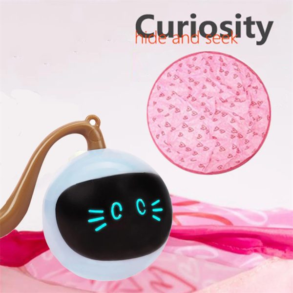 Automatic Funny Cat Toys Electric Motion Undercover Moving Bouncing Rolling Ball Interactive Toy For Indoor Cat Kitty Pet Toy - Image 3