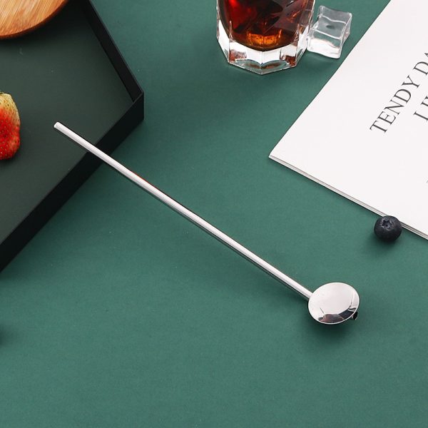 304 Stainless Steel Creative Straw Spoon - Image 4