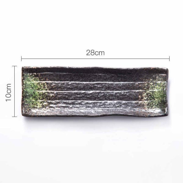 Sashimi Long Saury Rectangular Plate - Image 10