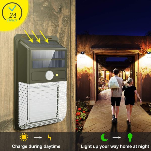 36/32LED solar induction wall light - Image 4