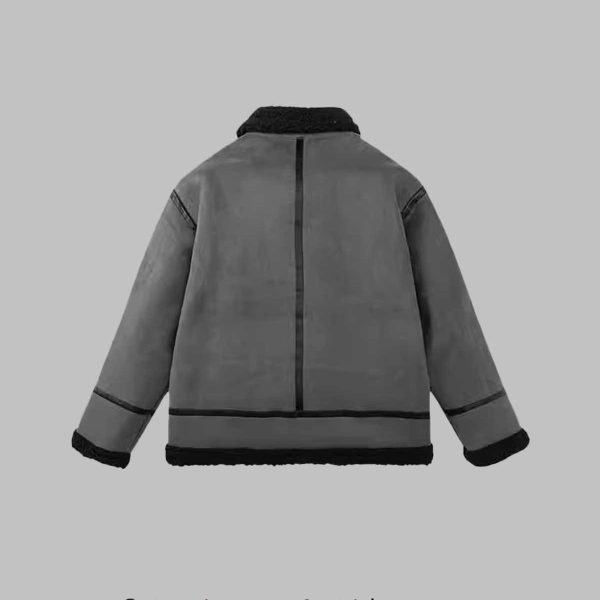 Fur Lapel Cotton Coat Jacket - Image 3