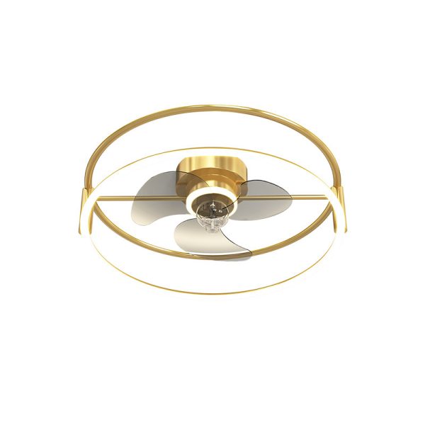 Modern Simple Dining Room Ceiling Fan Light - Image 3