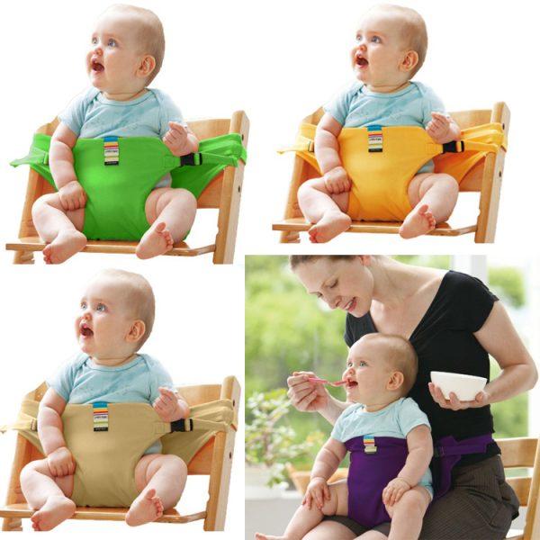 Baby Dining Belt Portable Child Seat Baby BB Dining Chair Safety Protecting Band - Image 2