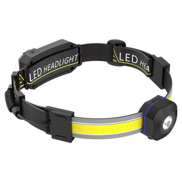 USB Rechargeable Bright Light COB Headlight