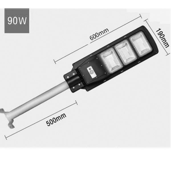 Solar Integrated Street Light LED Outdoor Waterproof Household Garden Light ExplosiveRadar Sensor Solar Light - Image 7