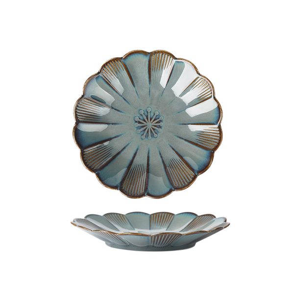 Japanese-style Kiln Glaze Special Western Food Pasta Plate - Image 8