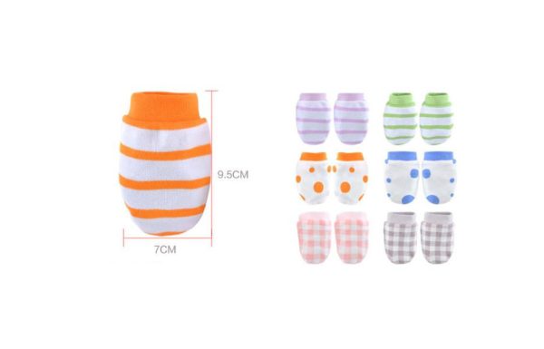 Fashion Cute Baby Cotton Gloves Anti-scratch Face - Image 6