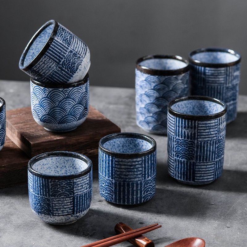 Chinese Ceramic Home Retro Tumbler
