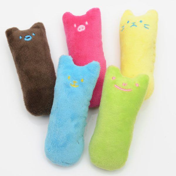 Popular High Quanlity Cute Interactive Fancy Pets Teeth Grinding Catnip Toys Claws Thumb Bite Cat mint - Image 4