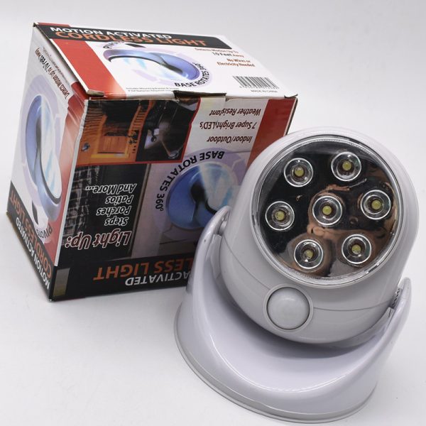 Sensor Light TV 360 Degree Automatic Sensor Light Rotating Mini Sensor Light - Image 4