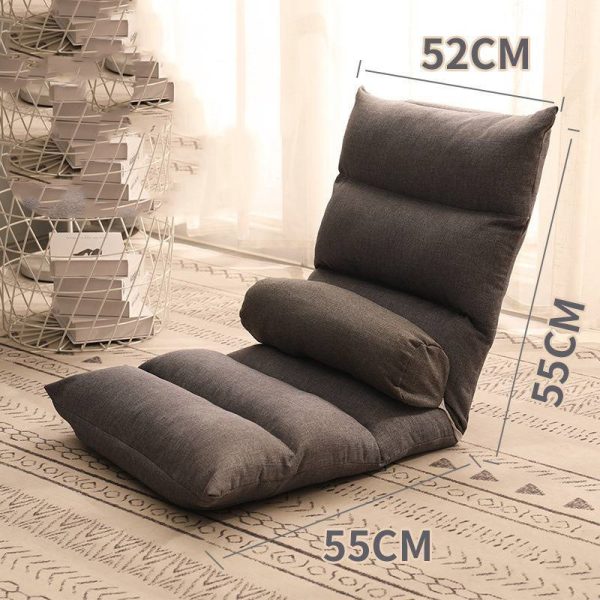 Bed Backrest Floor Small Sofa Folding Single Bay Window Computer Recliner - Image 10