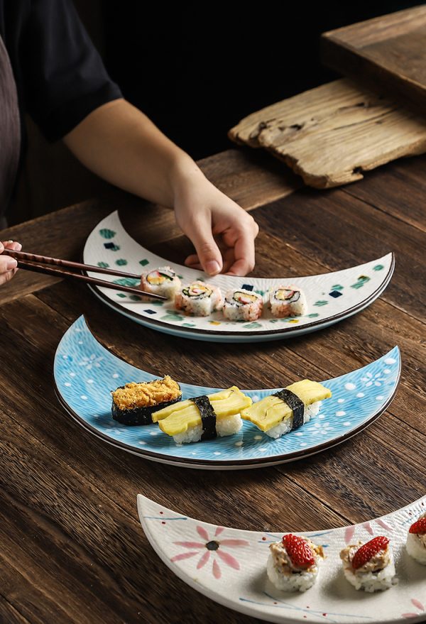 Creative Household Ceramic Plates Sushi Tableware - Image 9