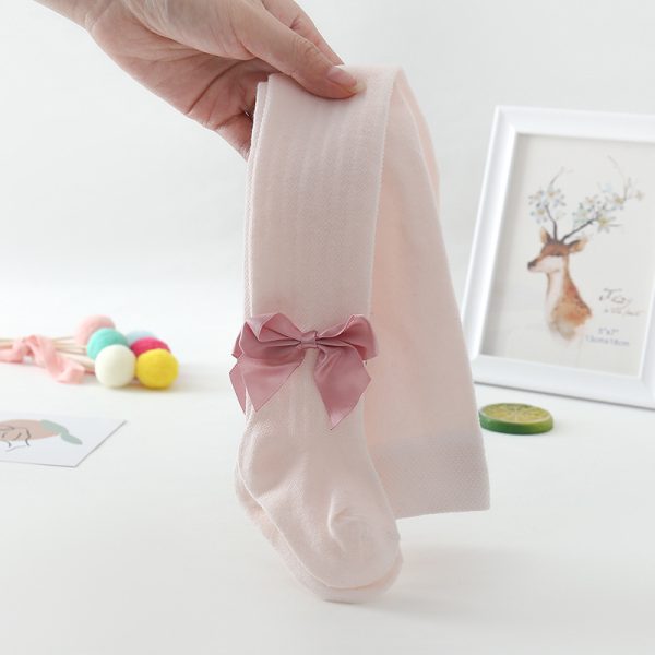 Children's baby pantyhose mesh big bow - Image 9