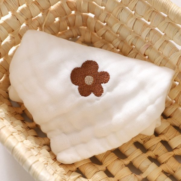 Baby Thin Cotton Class A Six-layer Gauze Small Square Saliva Towel - Image 8