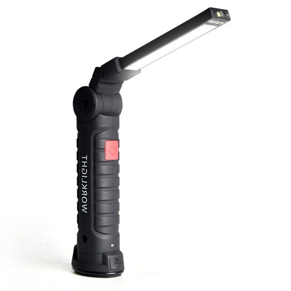 Large USB Magnetic LED Flashlight Multifunctional Strong Warning Light Working Flashlight for Automotive Repair - Image 2