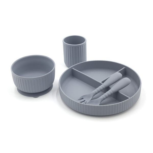 Integrated Edible Silicon Complementary Food Feeding Tableware - Image 8