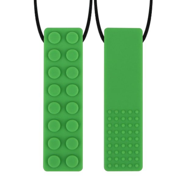 Building Blocks Teether Chewing Pendant Rainbow Teether Baby Teether Stick Self-closing - Image 6