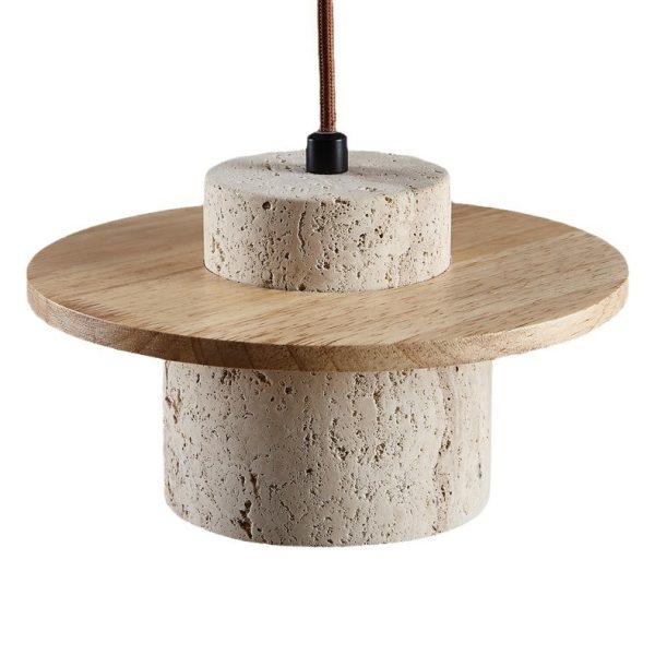 Cream Silent Wind Bar Guesthouse Decoration Yellow Cave Stone Lamps - Image 2