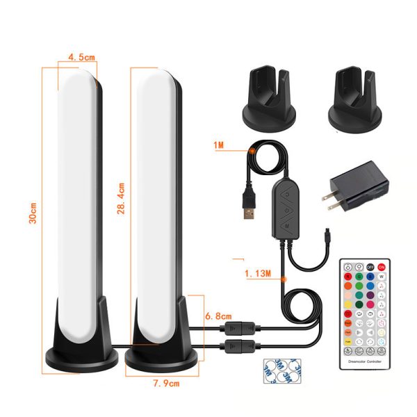 Surface Ambient Light RGB Music Bluetooth Ambient Light Computer Pickup Desktop Light Induction Light - Image 4