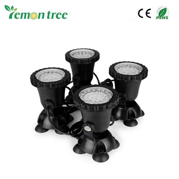 Color LED fish cylinder lamp LED dive lamp mountain lamp pool lamp diving fish tank shooting four