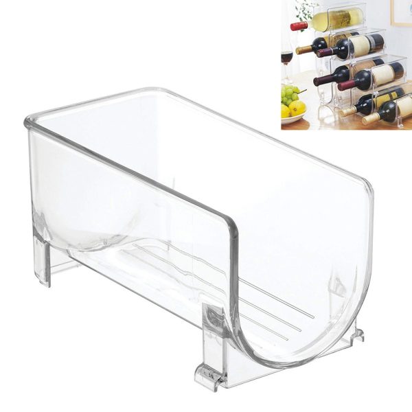 Beverage household wine rack refrigerator storage rack - Image 3