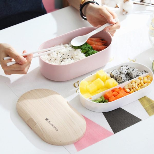 Oval simple lunch box - Image 2